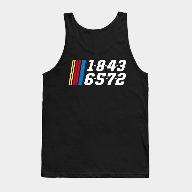 1843 Tank Top by Luna Lovers